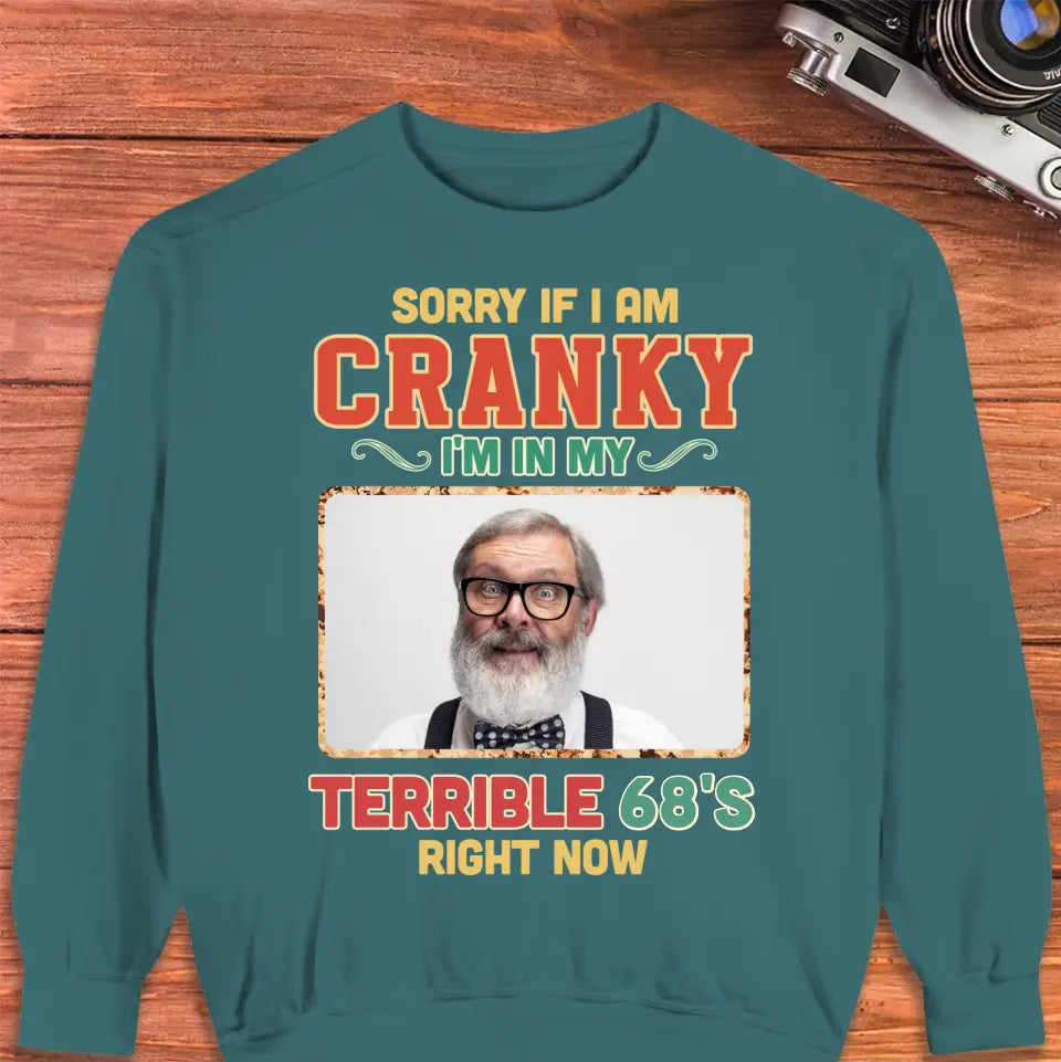 Sorry If I Am Cranky - Personalized Gifts For Grandpa - Unisex T-Shirt