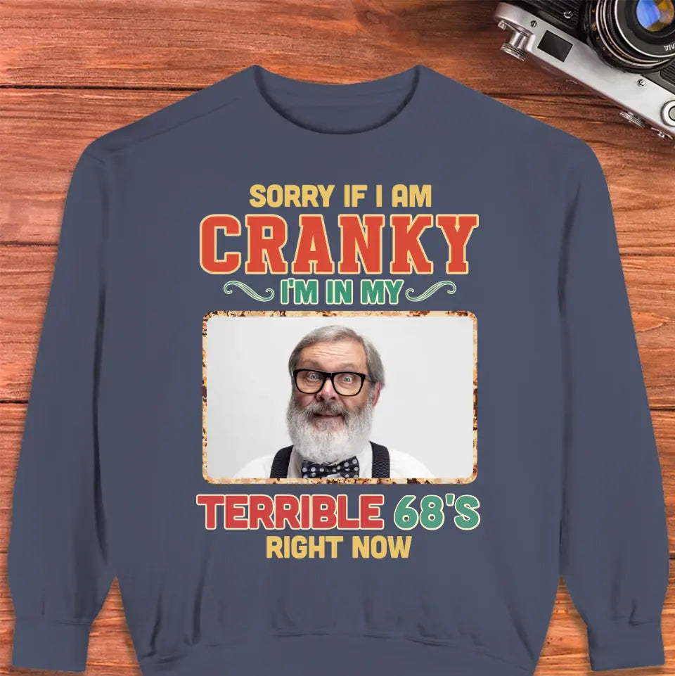 Sorry If I Am Cranky - Personalized Gifts For Grandpa - Unisex T-Shirt