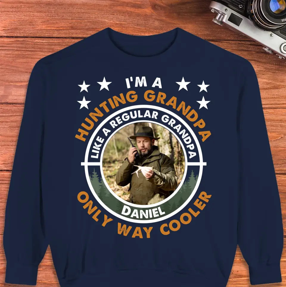 Hunting Grandpa - Personalized Gifts For Grandpa - Unisex Sweater