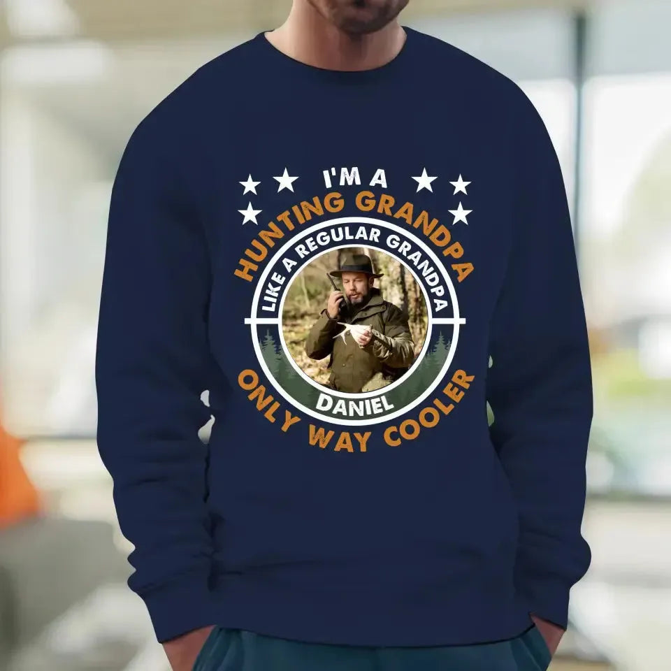 Hunting Grandpa - Personalized Gifts For Grandpa - Unisex Sweater