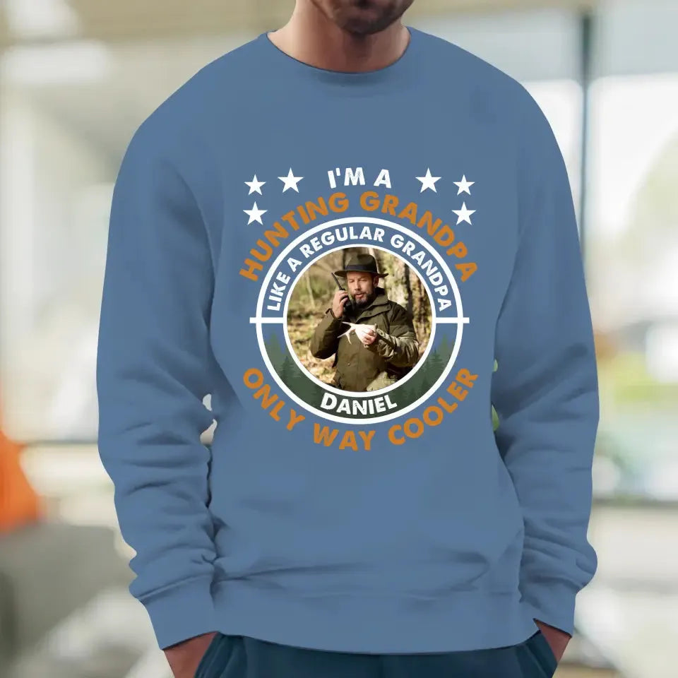 Hunting Grandpa - Personalized Gifts For Grandpa - Unisex Sweater