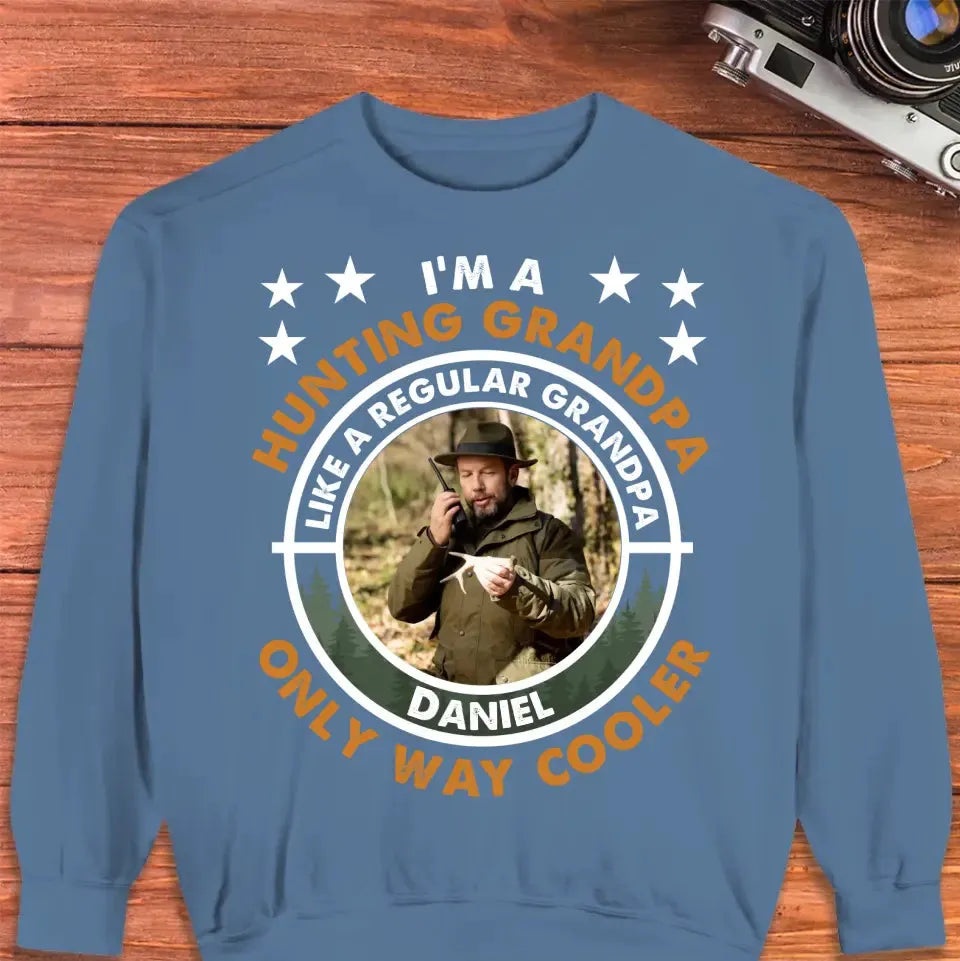 Hunting Grandpa - Personalized Gifts For Grandpa - Unisex Hoodie