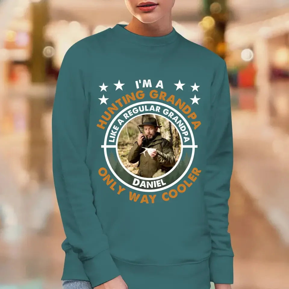 Hunting Grandpa - Personalized Gifts For Grandpa - Unisex Sweater