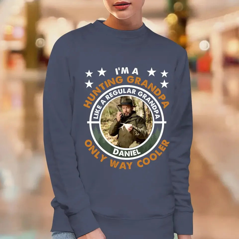 Hunting Grandpa - Personalized Gifts For Grandpa - Unisex Sweater