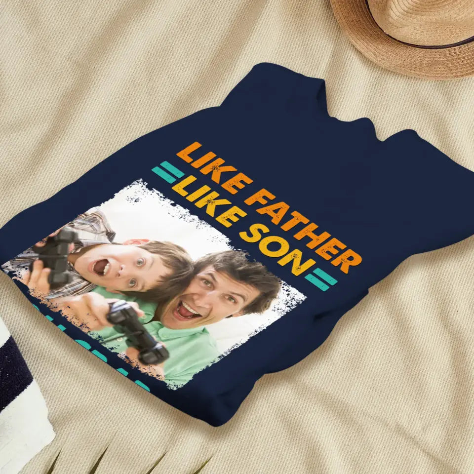 Like Father Like Son - Personalized Gifts For Dad - Unisex Sweater