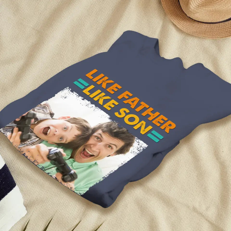 Like Father Like Son - Personalized Gifts For Dad - Unisex Sweater