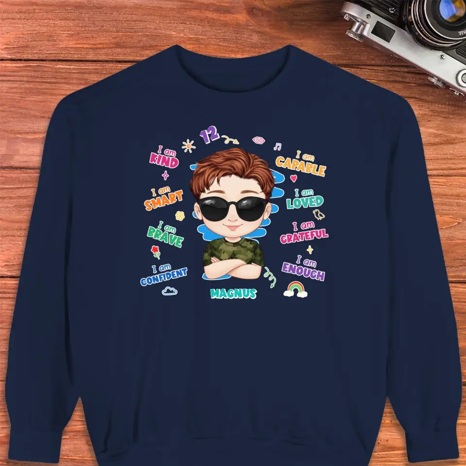 I Am Kind - Personalized Gifts For Son - Unisex Sweater