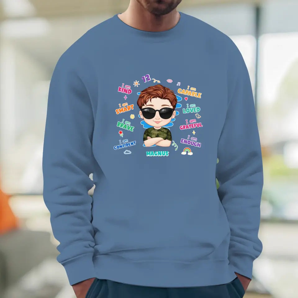 I Am Kind - Personalized Gifts For Son - Unisex Sweater