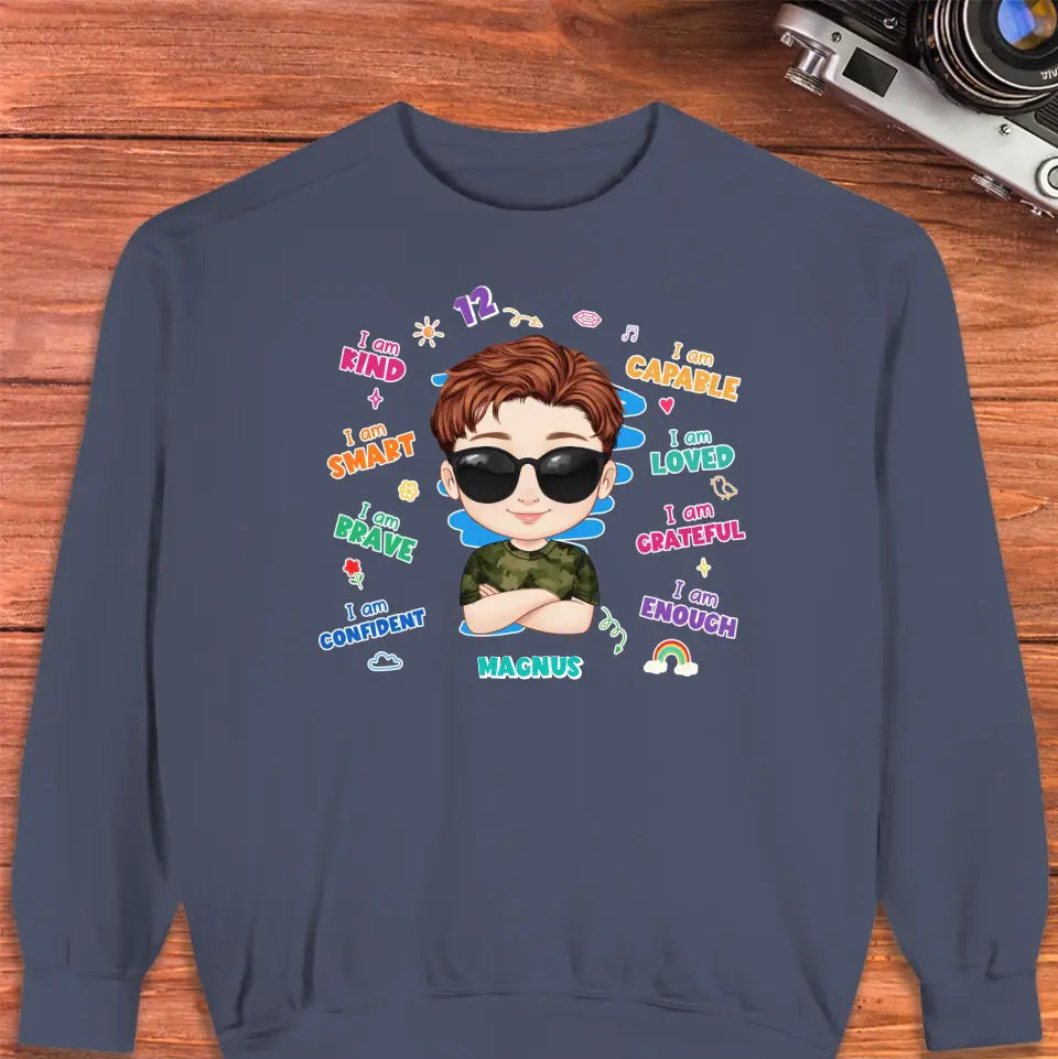 I Am Kind - Personalized Gifts For Son - Unisex Sweater