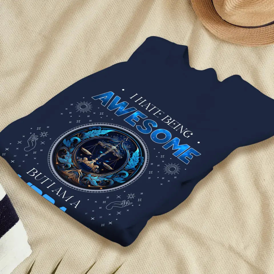 Being Awesome - Custom Zodiac - Personalized Gifts For Her - Sweater