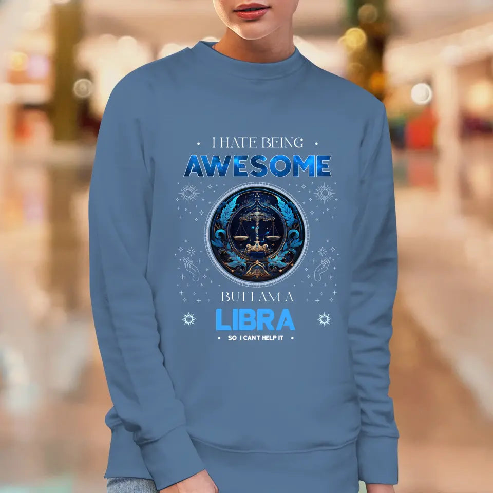 Being Awesome - Custom Zodiac - Personalized Gifts For Her - Sweater