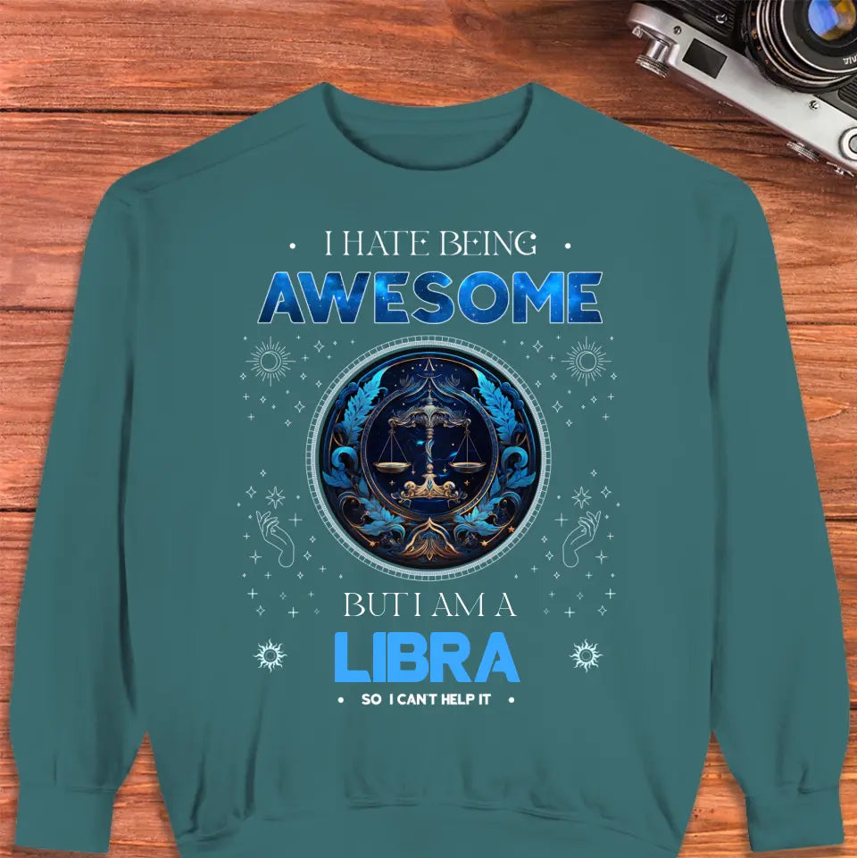 Being Awesome - Custom Zodiac - Personalized Gifts For Her - Sweater