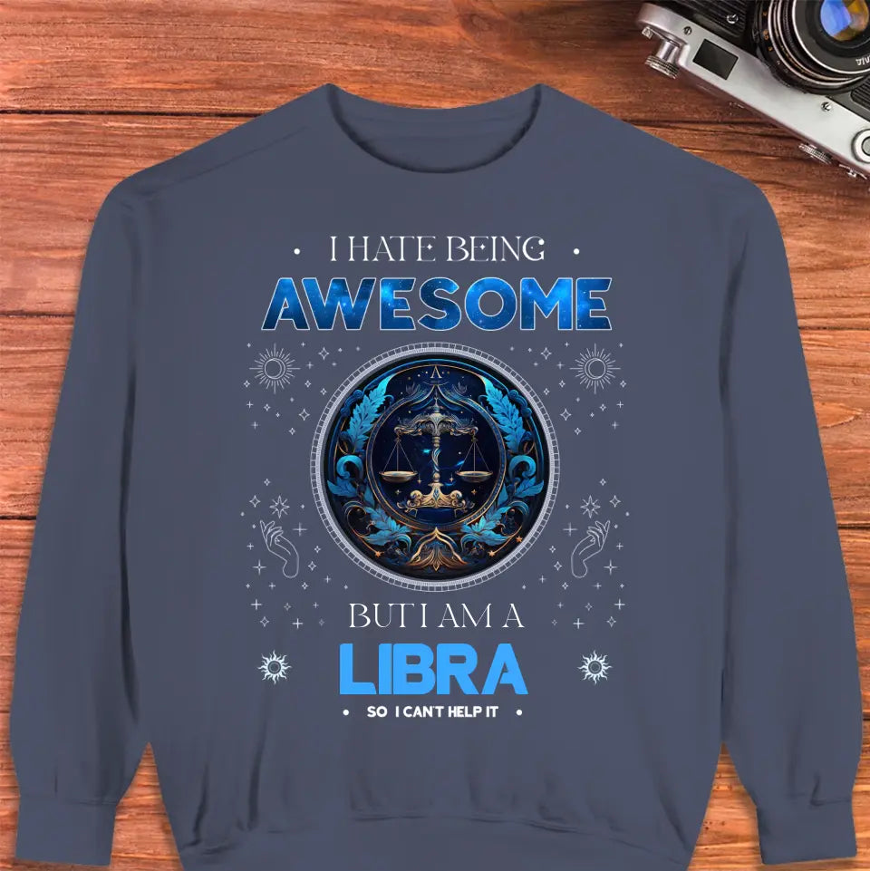 Being Awesome - Custom Zodiac - Personalized Gifts For Her - Sweater