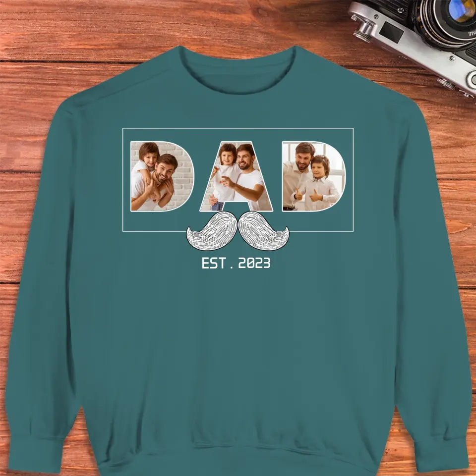 Funny Dad - Custom Photo - Personalized Gifts For Dad - T-Shirt