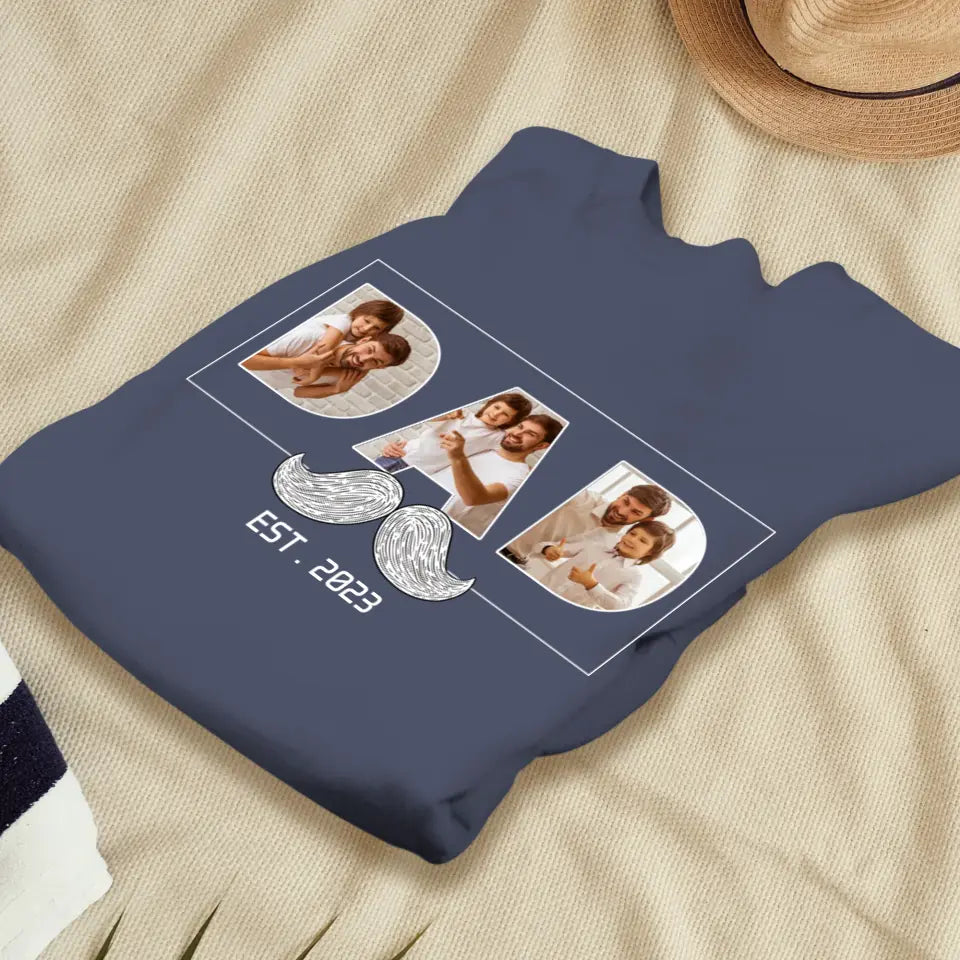 Funny Dad - Custom Photo - Personalized Gifts For Dad - Sweater