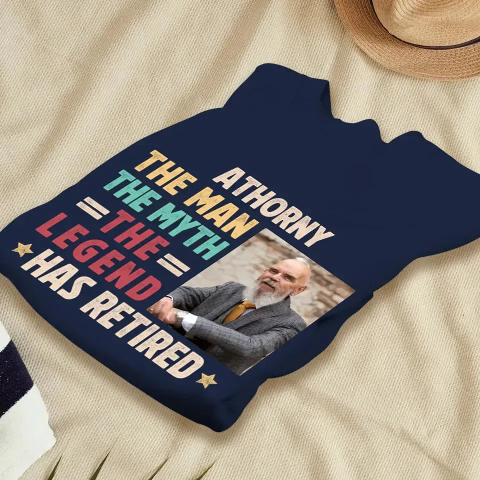 The Man - Custom Photo - Personalized Gifts For Grandpa - Sweater