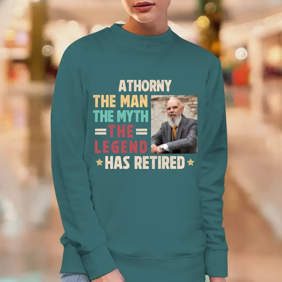 The Man - Custom Photo - Personalized Gifts For Grandpa - Sweater