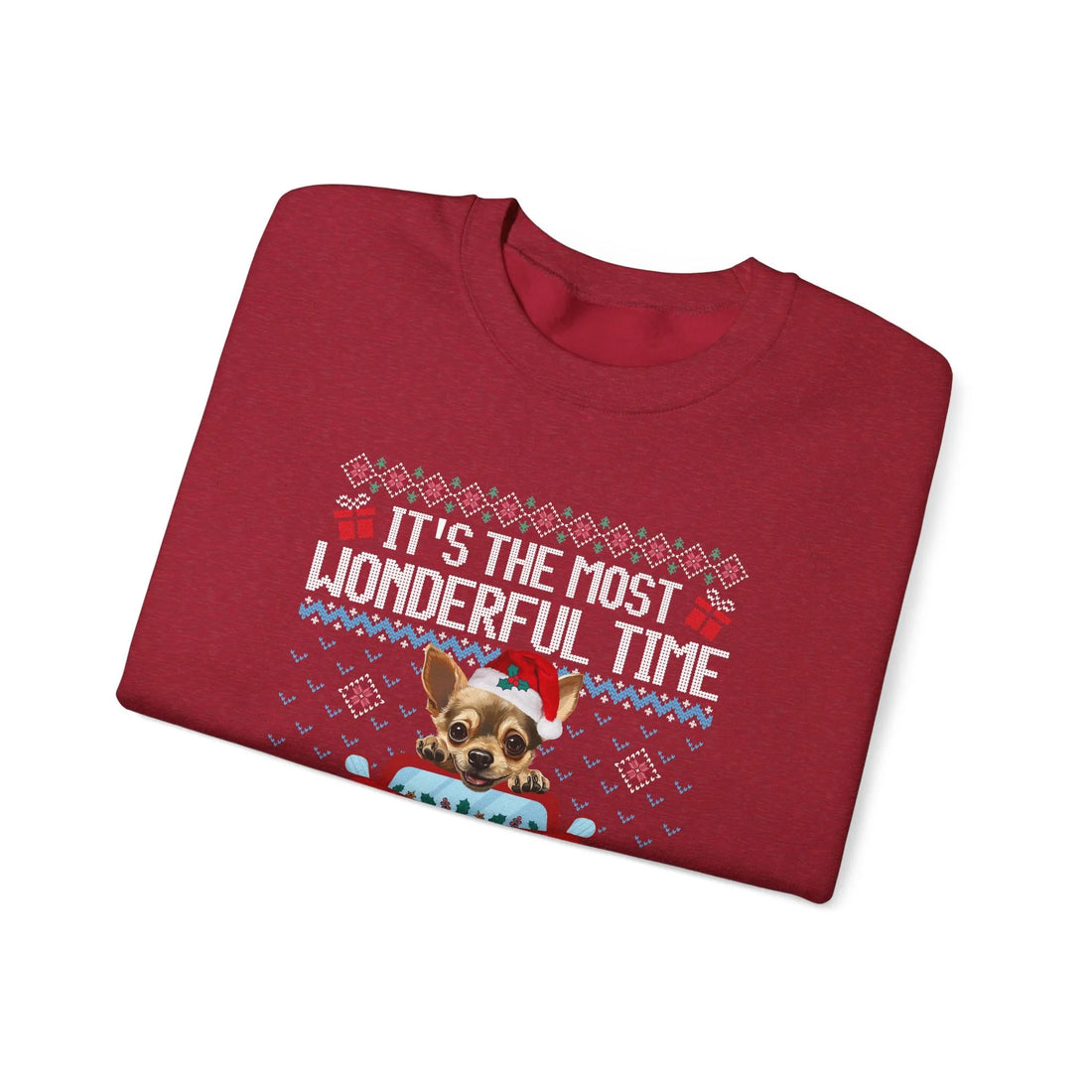 Chihuahua Dog It's The Most Wonderful Time Of The Year Unisex  Sweater