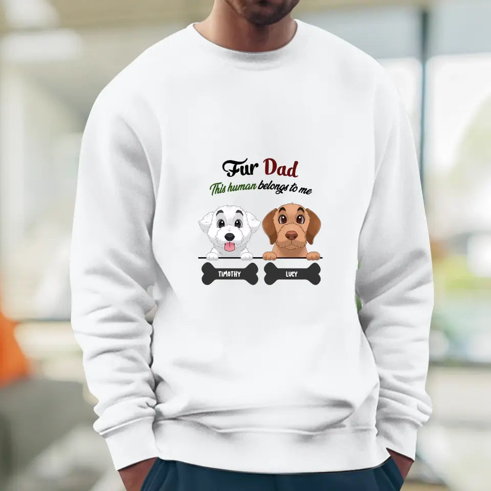 Fur Dad - Personalized Hoodie