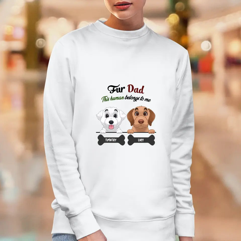 Fur Dad - Personalized Hoodie