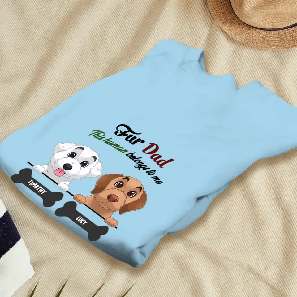 Fur Dad - Personalized T-Shirt