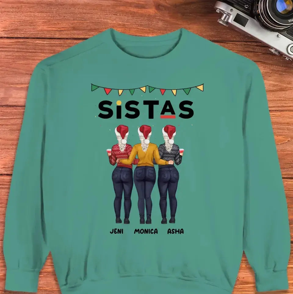 Sistas - Custom Quote - Personalized Gifts For Besties - T-shirt