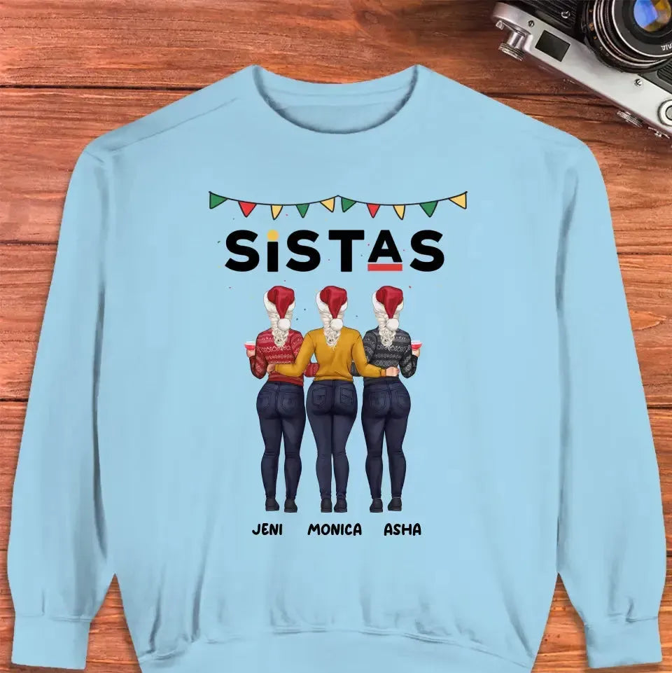 Sistas - Custom Quote - Personalized Gifts For Besties - T-shirt