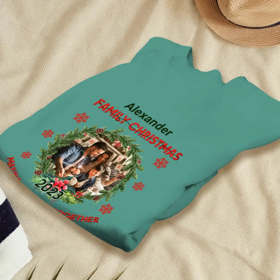 Making Memories Together - Custom Photo - Personalized Gifts For Family - T-shirt