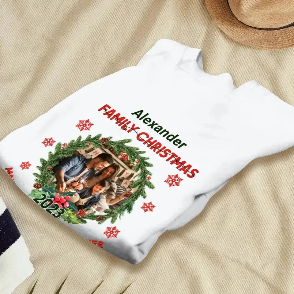 Making Memories Together - Custom Photo - 
 Personalized Gift For Family - Sweater