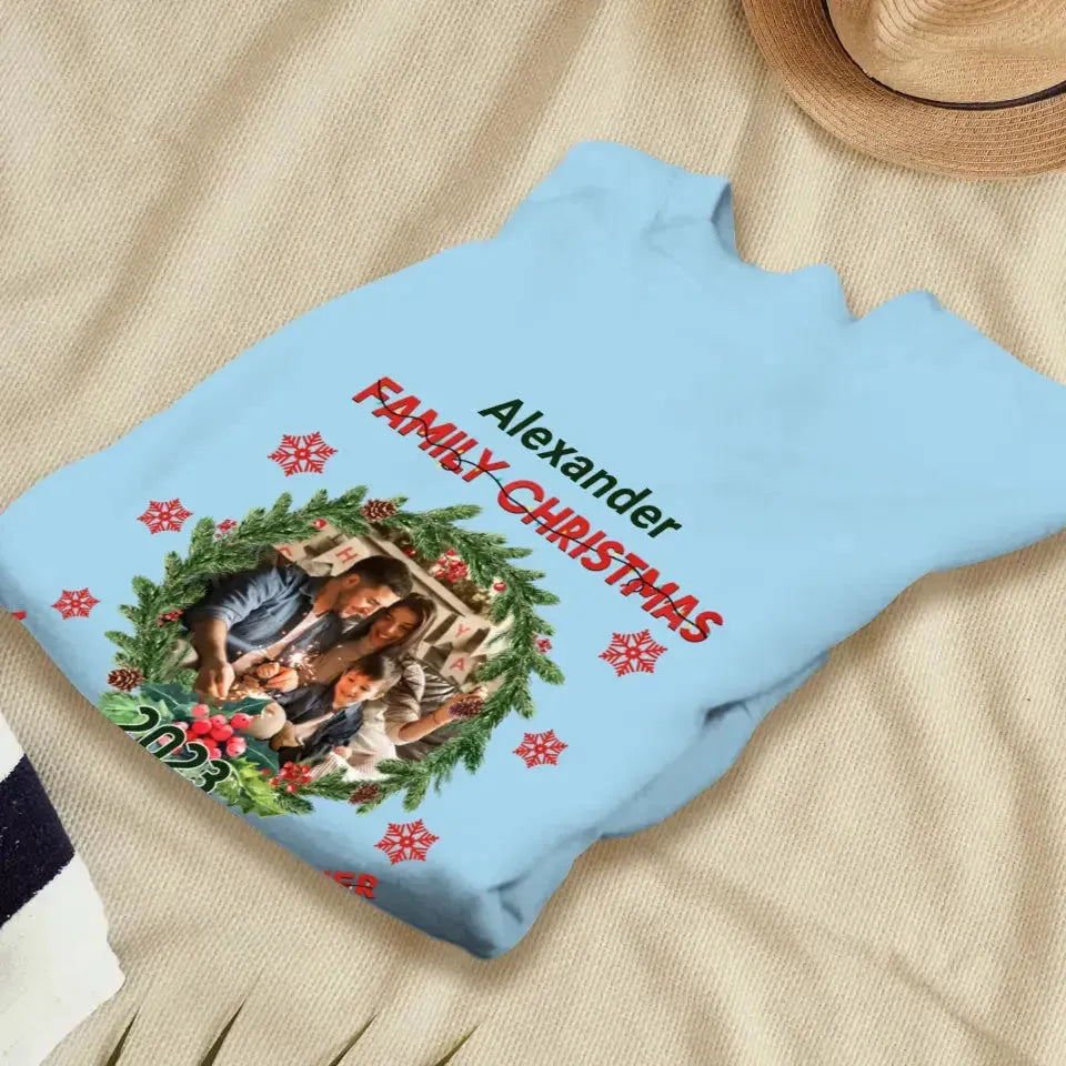 Making Memories Together - Custom Photo - 
 Personalized Gift For Family - Sweater