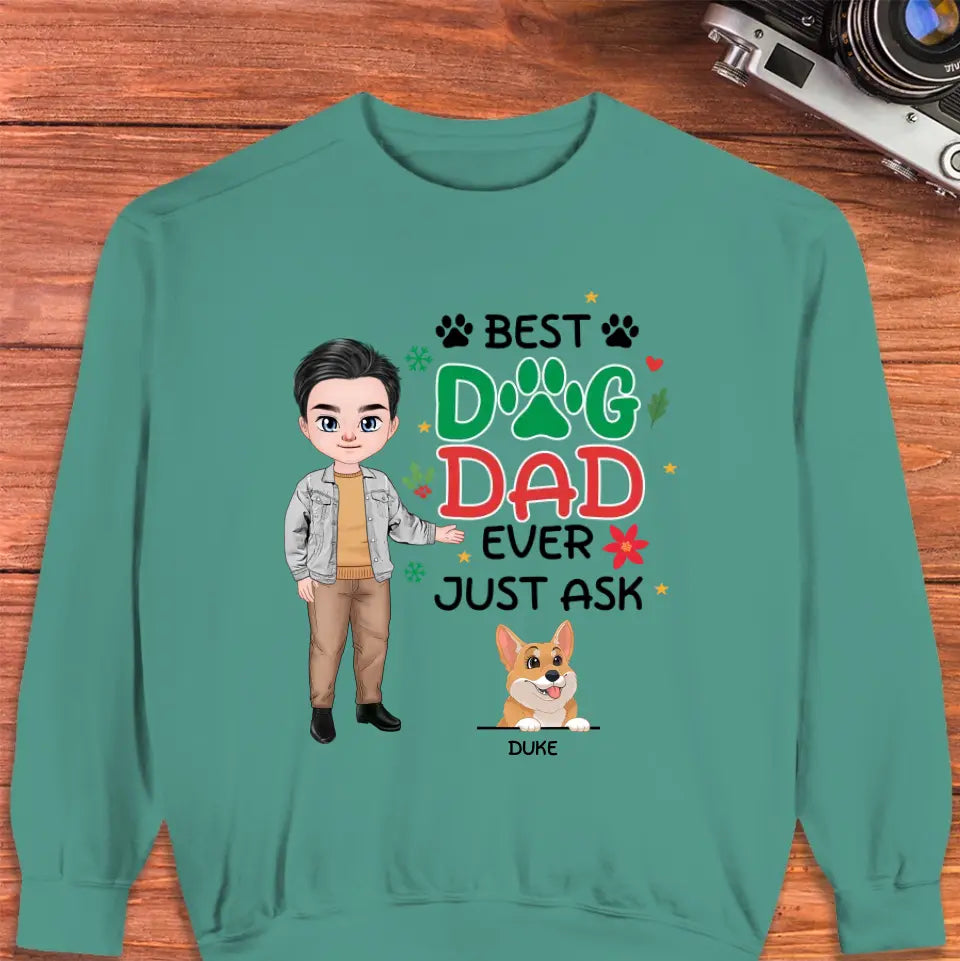 Best Dog Dad Ever - Custom Quote - Personalized Gifts For Dog Lovers - Unisex T-shirt