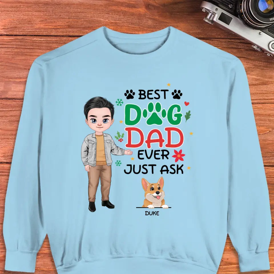 Best Dog Dad Ever - Custom Quote - Personalized Gifts For Dog Lovers - Unisex T-shirt