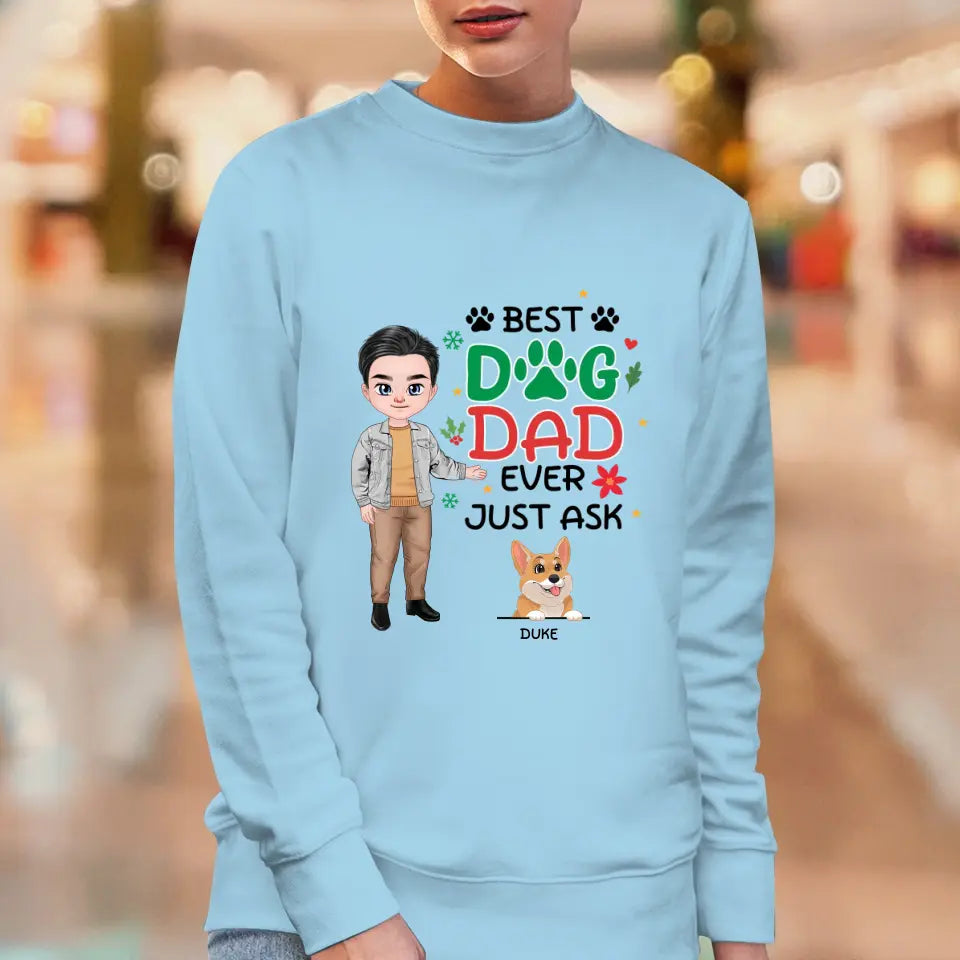 Best Dog Dad Ever - Custom Quote - Personalized Gifts For Dog Lovers - Unisex T-shirt