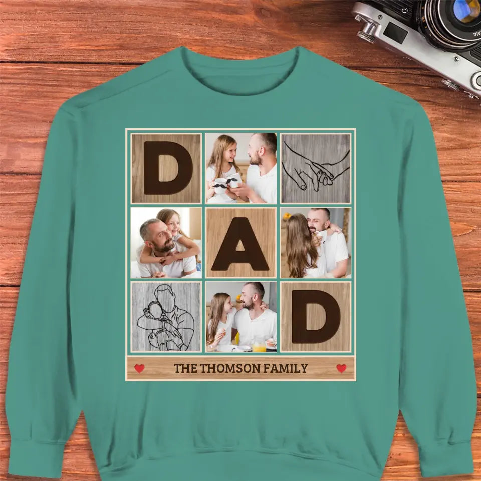 Hold This And Consider It A Big Hug - Personalized Gifts For Dad - Unisex Sweater