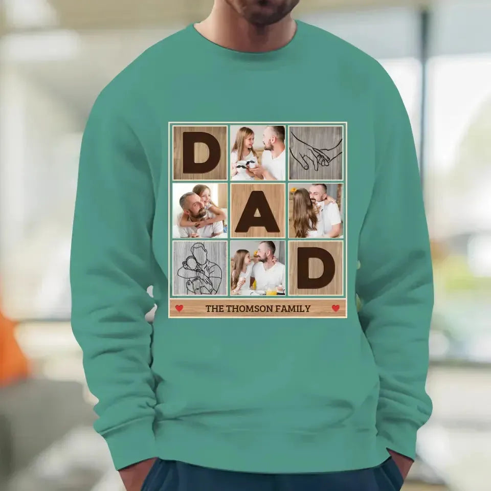 Hold This And Consider It A Big Hug - Personalized Gifts For Dad - Unisex Sweater