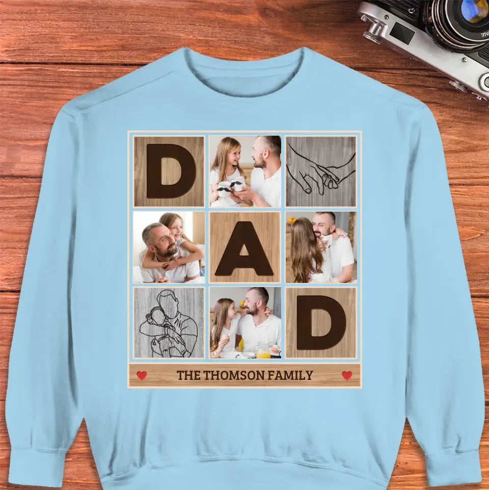 Hold This And Consider It A Big Hug - Personalized Gifts For Dad - Unisex Sweater