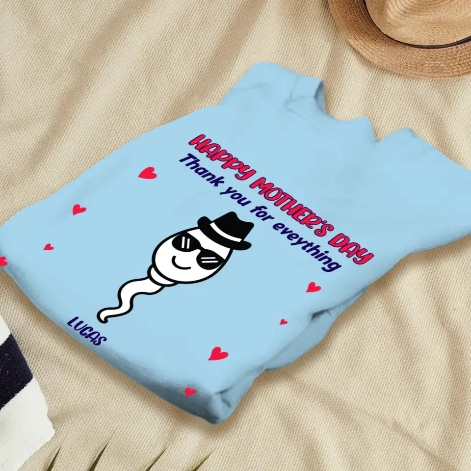 You Didn't Swallow - Custom Name - Personalized Gifts For Mom - Sweater