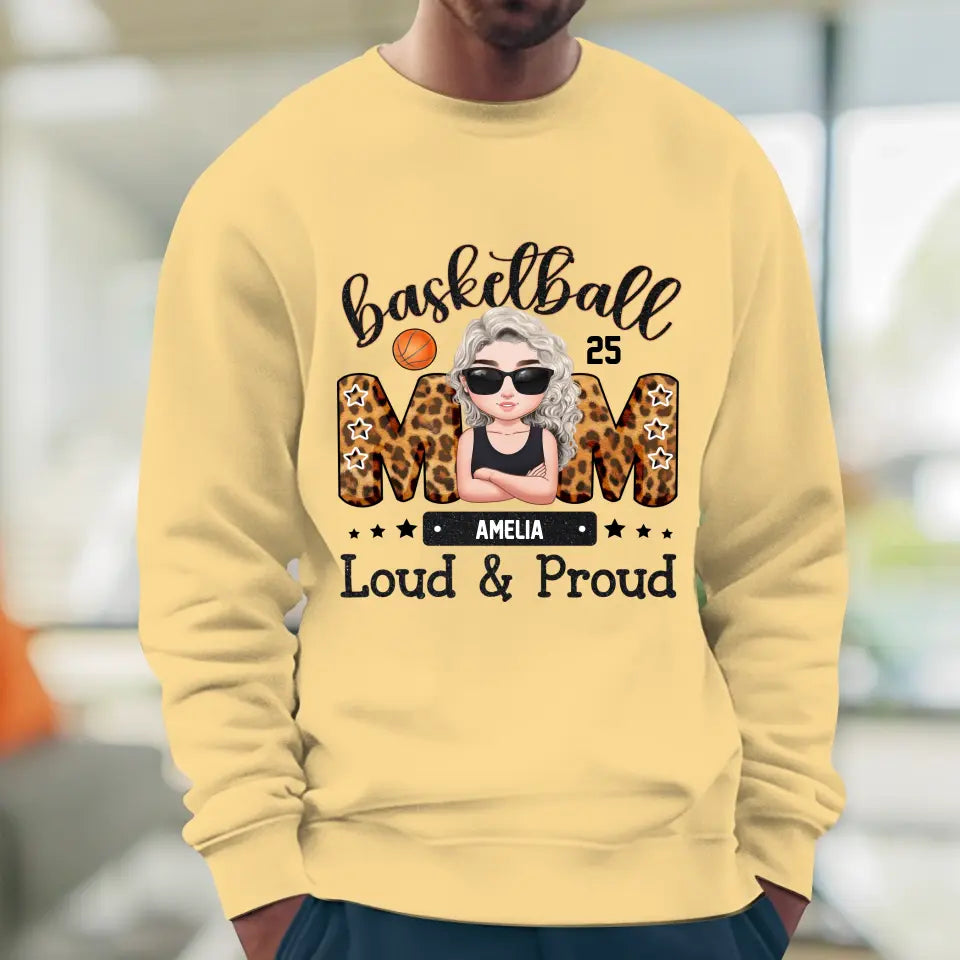 Loud and Proud Mom - Custom Name - Personalized Gifts For Mom - Sweater