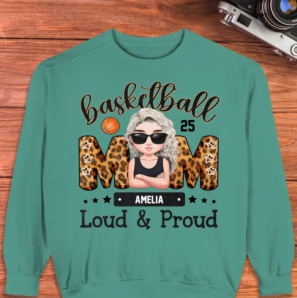 Loud and Proud Mom - Custom Name - Personalized Gifts For Mom - Sweater