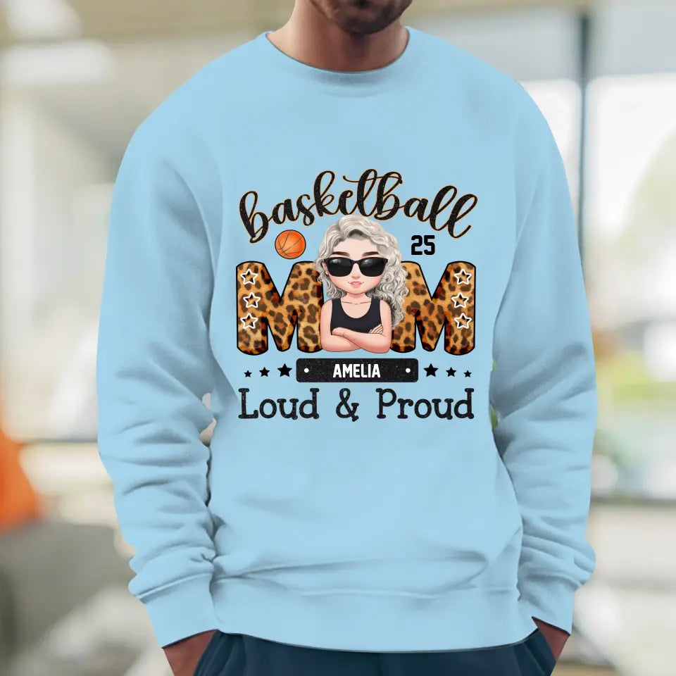 Loud and Proud Mom - Custom Name - Personalized Gifts For Mom - Sweater