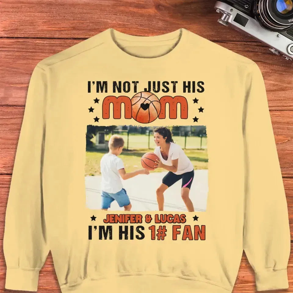 I'm Not Just His Mom - Custom Name - Personalized Gifts For Mom - Sweater