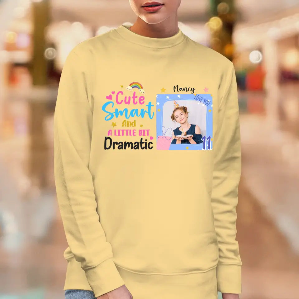 Cute Smart Kid - Personalized Gift For Son - Unisex Family Sweater