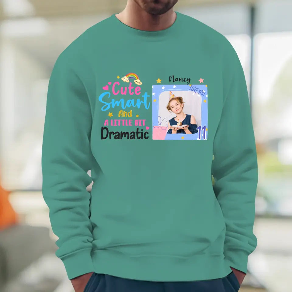 Cute Smart Kid - Personalized Gift For Son - Unisex Family Sweater