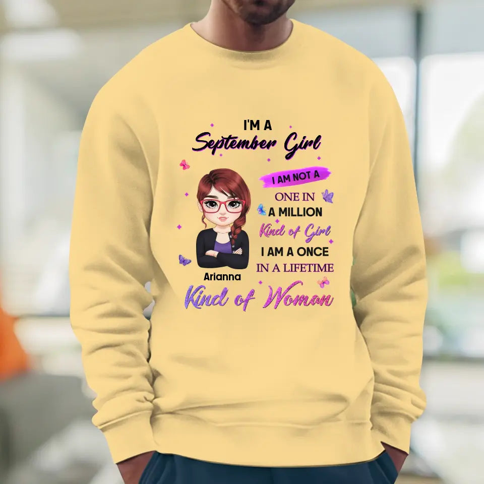 Kind Of Girl - Custom Month - Personalized Gifts For Her - Sweater