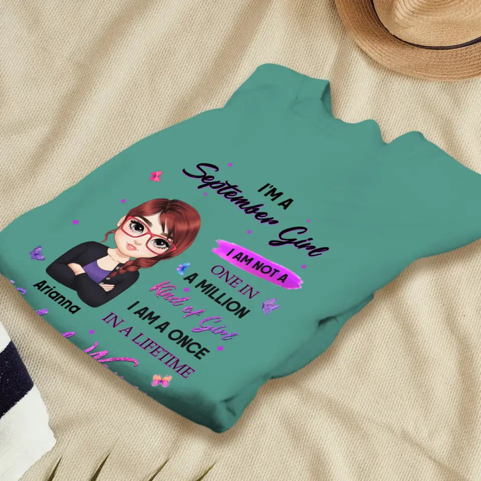 Kind Of Girl - Custom Month - Personalized Gifts For Her - Sweater