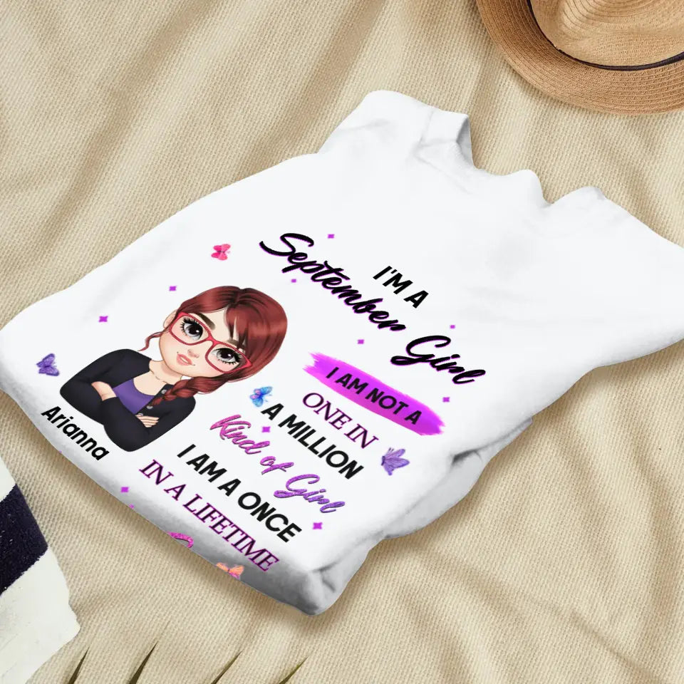 Kind Of Girl - Custom Month - Personalized Gifts For Her - Sweater