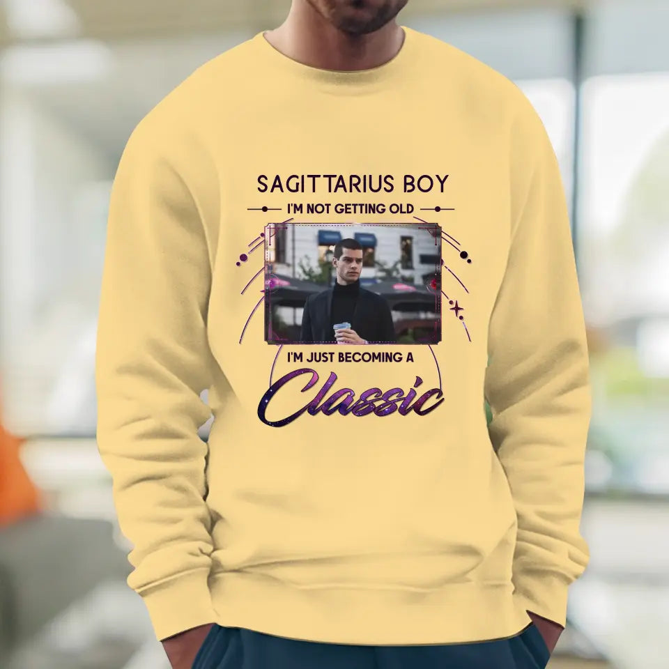 Becoming A Classis - Custom Photo - Personalized Gifts For Him - T-Shirt