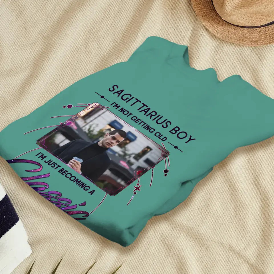 Becoming A Classis - Custom Photo - Personalized Gifts For Him - T-Shirt