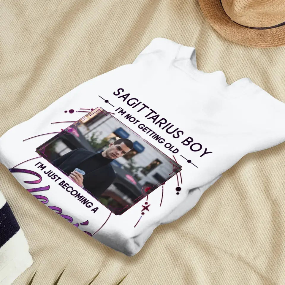 Becoming A Classis - Custom Photo - Personalized Gifts For Him - T-Shirt