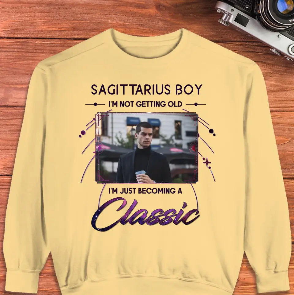 Becoming A Classis - Custom Photo - Personalized Gifts For Him - Sweater